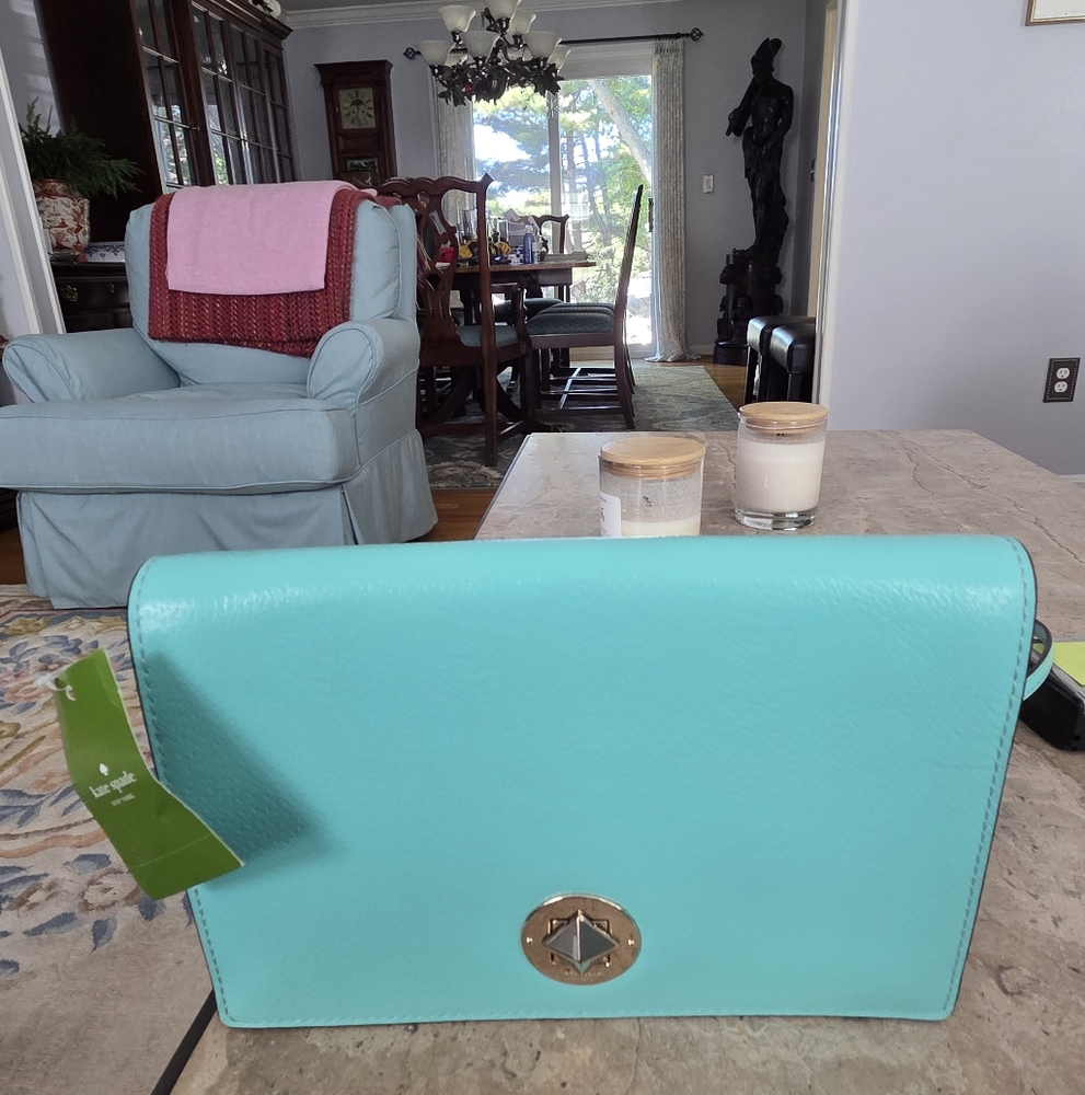 Kate Spade Aqua Leather Women's Bag